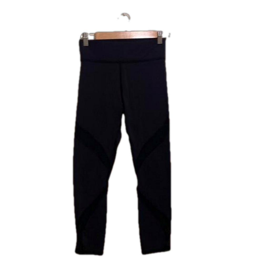 Michi black leggings with mesh panel . Size S . Very good condition